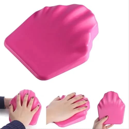 ANKROYU Hand Rest Cushion for Nails, Soft Anti-skid Nail Pillow, Ergonomic Art Accessory 14.2cm (5.59in) x 17.2cm (6.77in) | Professional Manicure Tool thumbnail 1