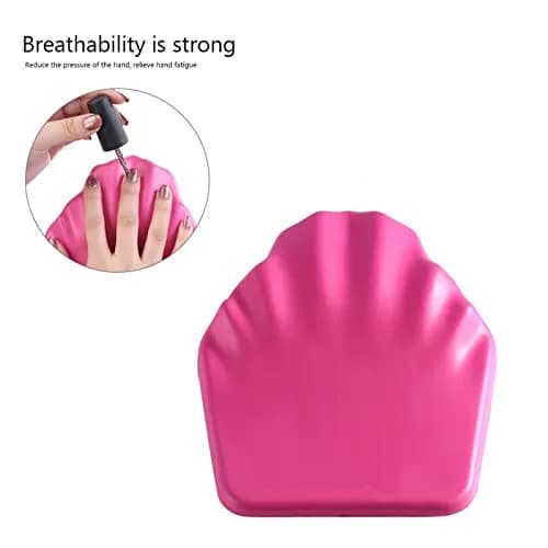 ANKROYU Hand Rest Cushion for Nails, Soft Anti-skid Nail Pillow, Ergonomic Art Accessory 14.2cm (5.59in) x 17.2cm (6.77in) | Professional Manicure Tool thumbnail 4