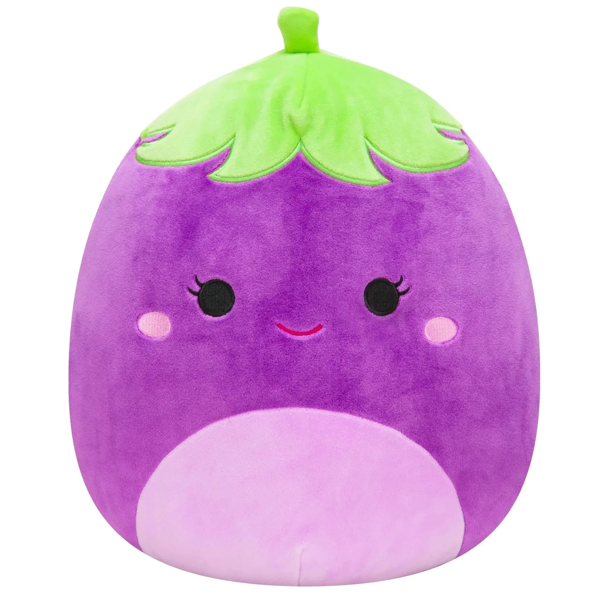 Squishmallows Official Kellytoy Plush 12'' Glenda The Eggplant | Ultrasoft Stuffed Animal Toy for Kids