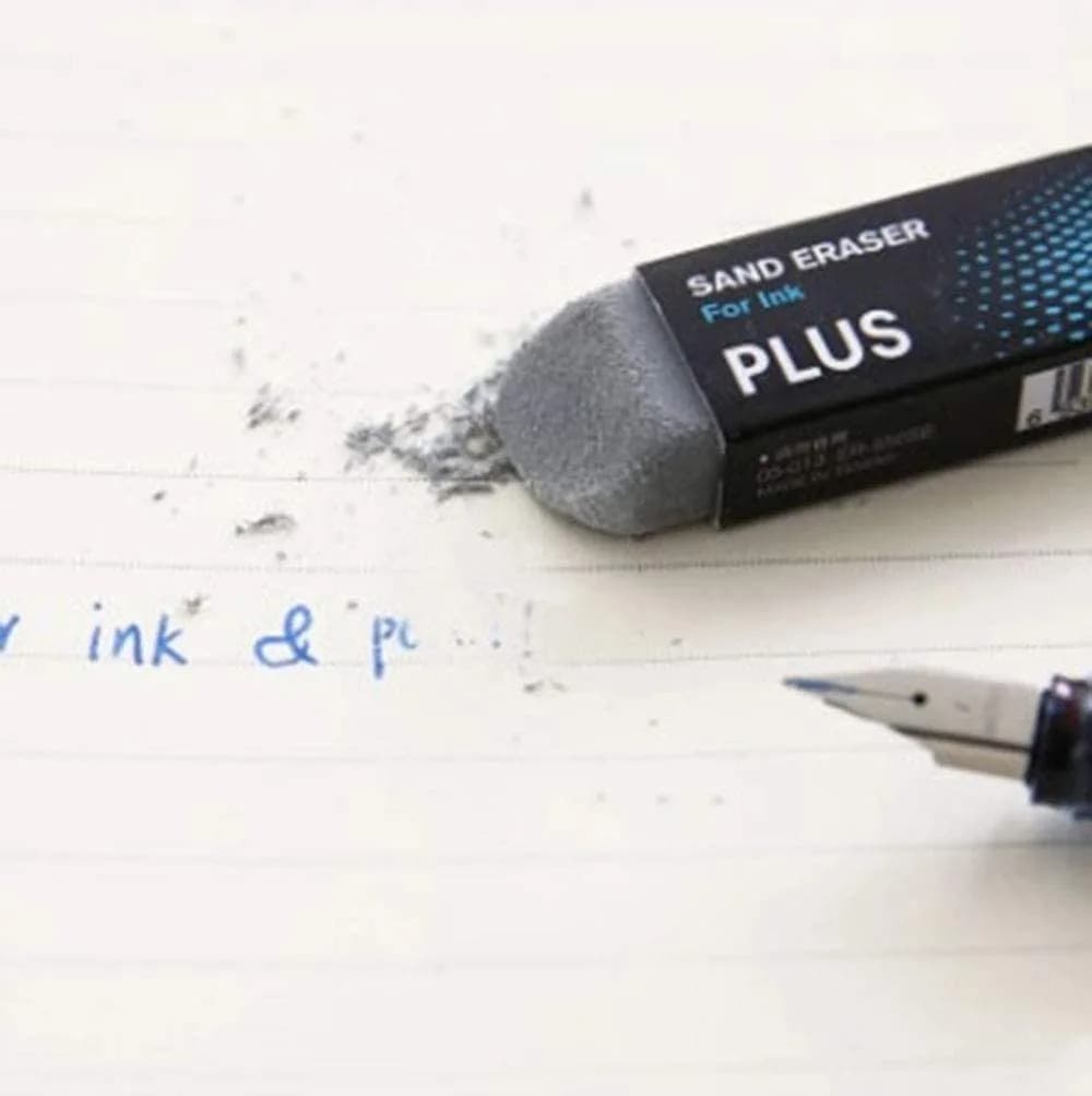 TAODAN Sand & Rubber Eraser 2-Pack (68x16x10mm) | Dual-Head Eraser for Pencil & Ink - view 5