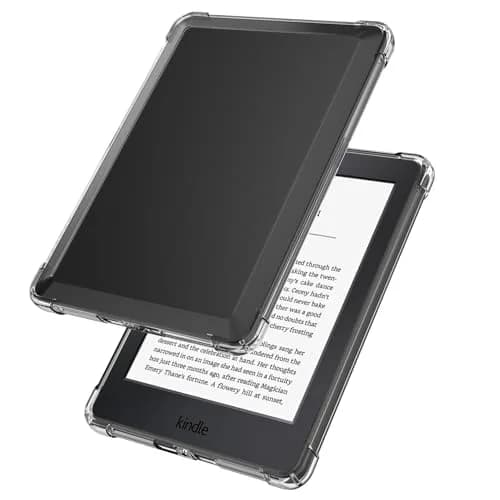 SFFINE Clear Case for 6" Kindle Paperwhite 10th Gen | Transparent Silicone TPU Cover thumbnail 4