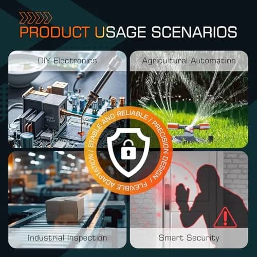 CQRobot 5.8GHz Microwave Sensor Compatible with Arduino & Raspberry Pi | Long Distance, High Sensitivity Motion Detector thumbnail 3