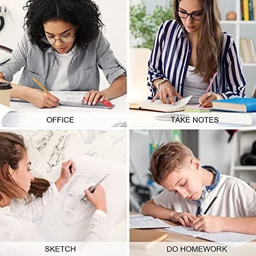 AUAUY Metal Infinity Pencil 2-Pack | Smooth Writing, Reusable Nib thumbnail 7