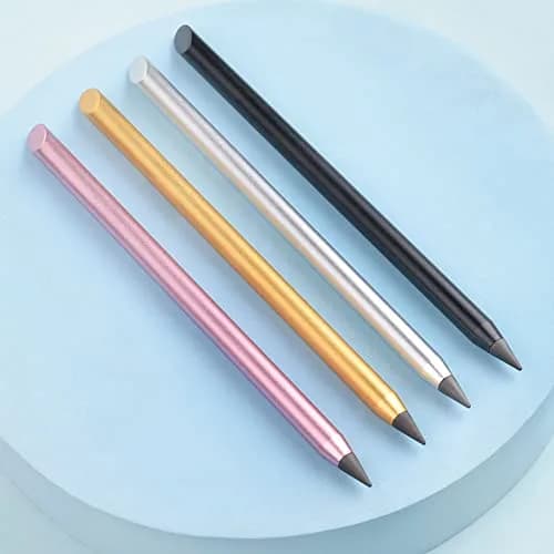 AUAUY Metal Infinity Pencil 2-Pack | Smooth Writing, Reusable Nib thumbnail 9