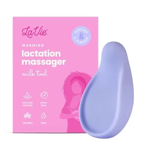 LaVie Warming Lactation Massager 3-in-1 with Heat & Vibration | 45 Combinations for Improved Milk Flow thumbnail 1