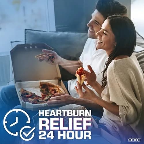 Ohm Omeprazole 20mg Delayed-Release Tablets | Long-Lasting Acid Reducer for Frequent Heartburn (4 Weeks Supply, 28 Tablets) thumbnail 5