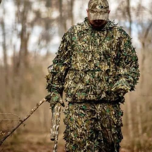 Titan 3D Leafy Gloves for Leafy Suit Mossy Oak Greenleaf | Lightweight Camouflage Gloves thumbnail 5