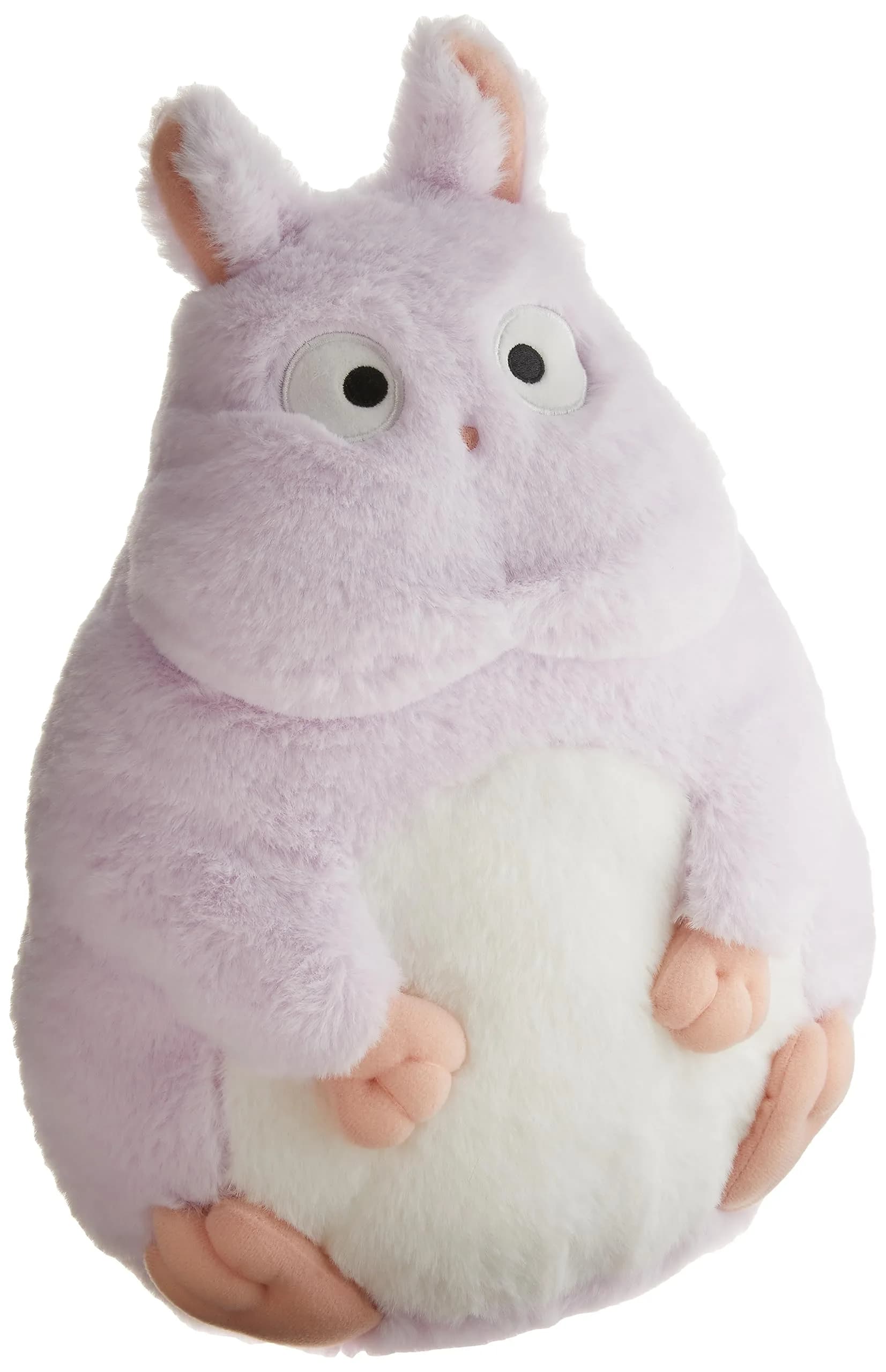 Studio Ghibli Fluffy Big Totoro Plush 5.5" | Officially Licensed Bandai Namco — Boh Mouse Nakayoshi Flat