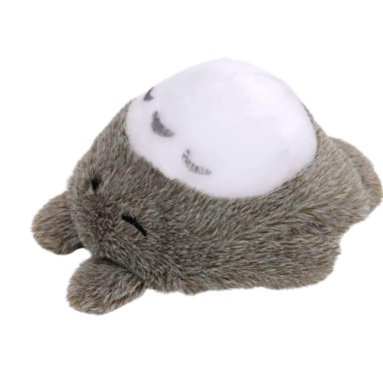 Studio Ghibli My Neighbor Totoro Laying Down Beanbag Plush Toy | Small 4.3" Official - view 2