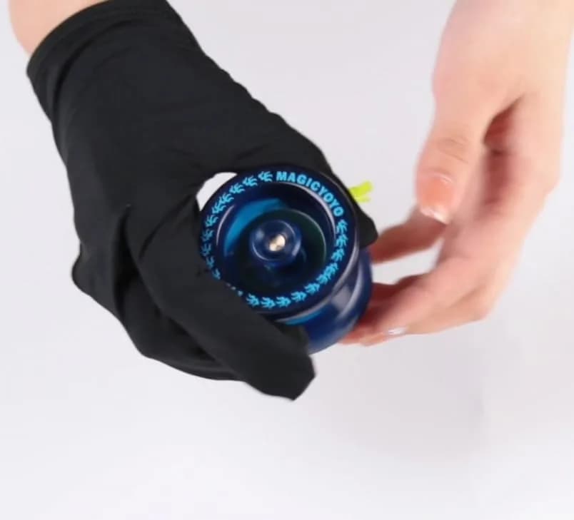 MAGICYOYO Yoyo Gloves Pack of 2 for Kids Beginners & Advanced Players | Unisex Stretch Cotton Nylon thumbnail 3