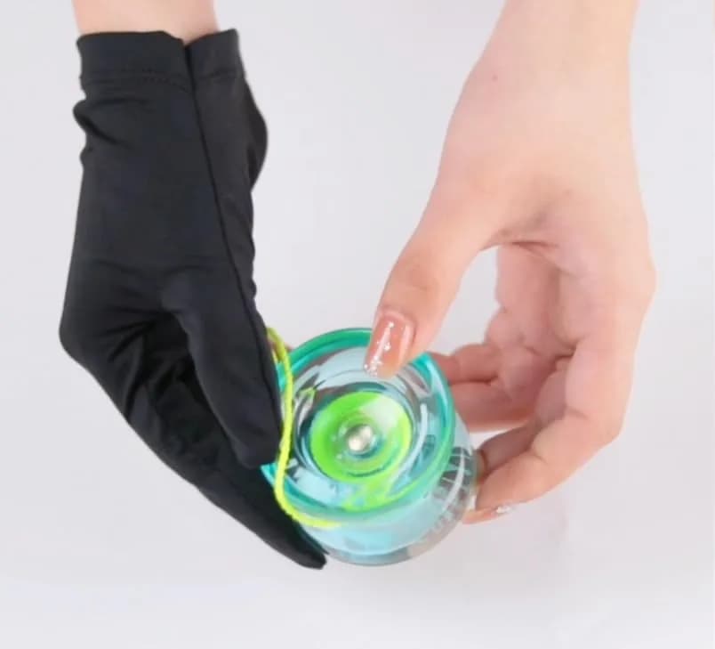 MAGICYOYO Yoyo Gloves Pack of 2 for Kids Beginners & Advanced Players | Unisex Stretch Cotton Nylon thumbnail 5