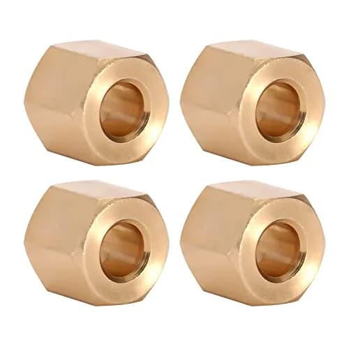 INJORA Brass Wheel Hex Hub Extenders 6mm (+2mm) for 1/18 TRX4M | Set of 4 thumbnail 5