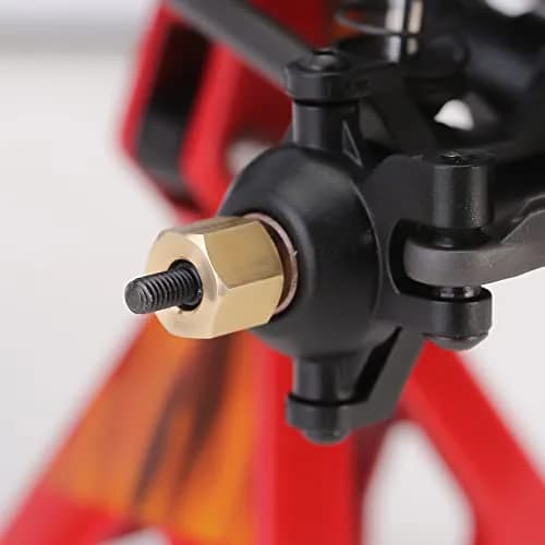 INJORA Brass Wheel Hex Hub Extenders 6mm (+2mm) for 1/18 TRX4M | Set of 4 thumbnail 7