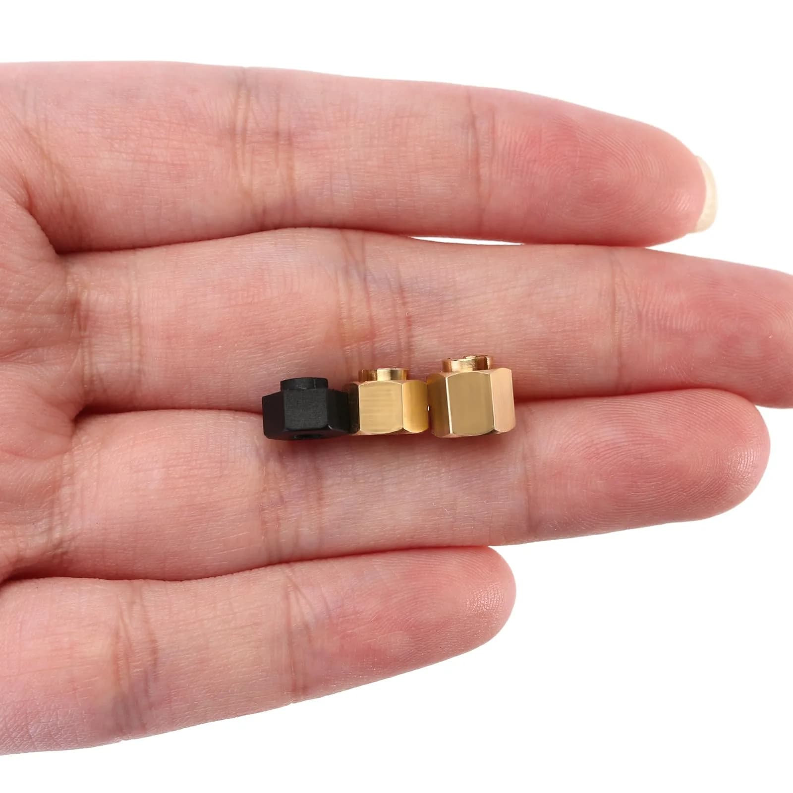 INJORA Brass Wheel Hex Hub Extenders 5mm+6mm for 1/18 TRX4M - view 7