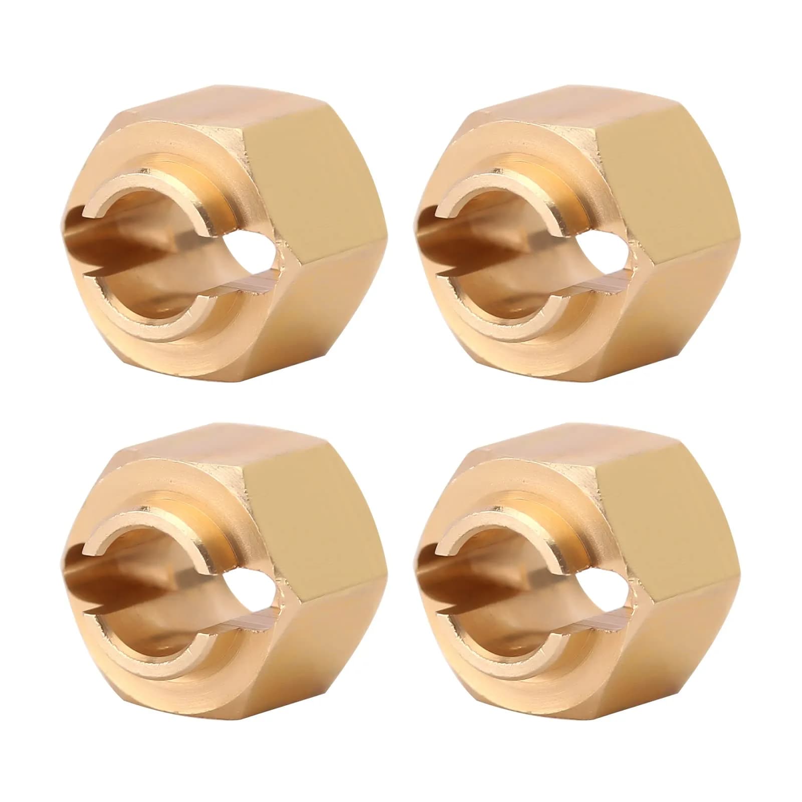 INJORA Brass Wheel Hex Hub Extenders 5mm+6mm for 1/18 TRX4M - view 3