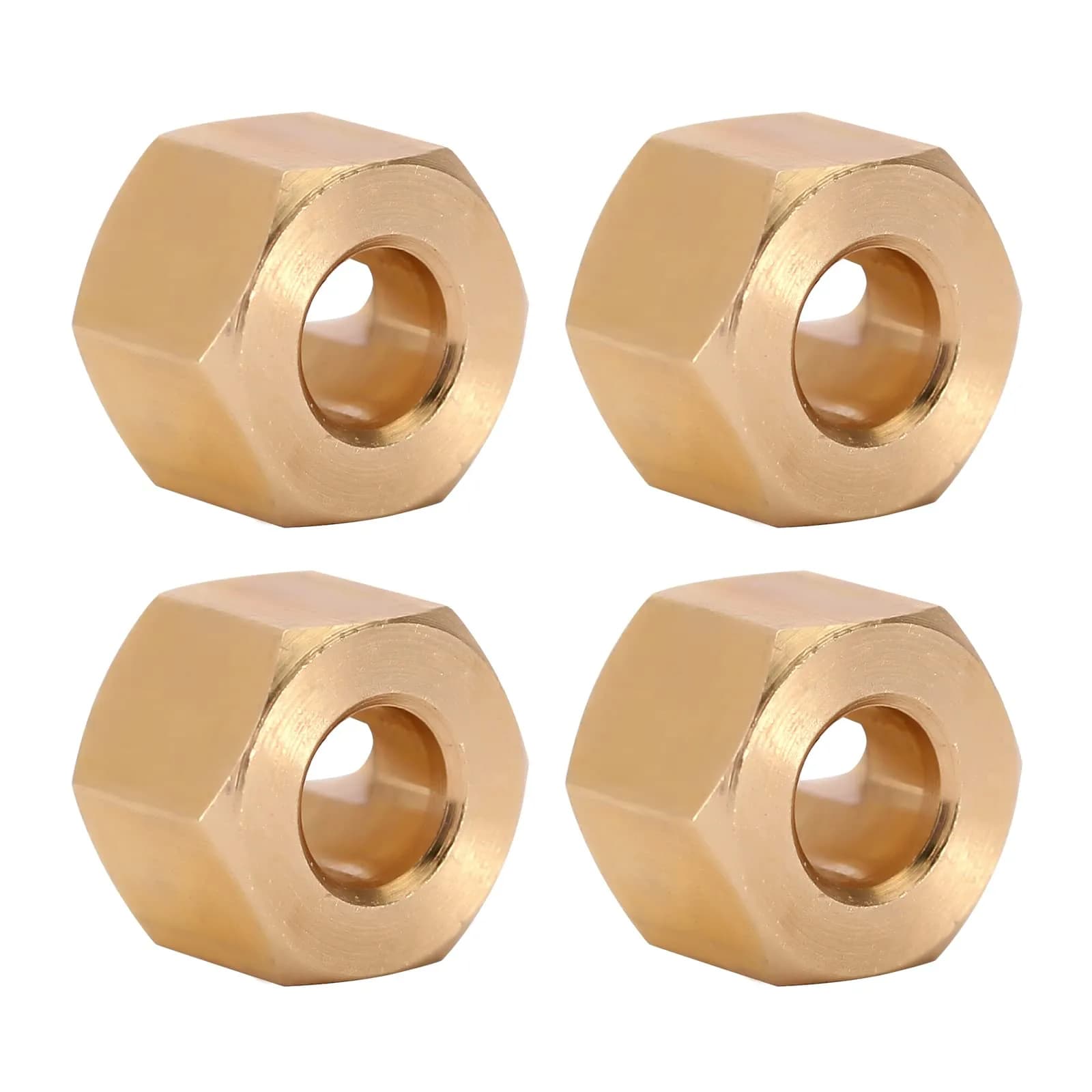 INJORA Brass Wheel Hex Hub Extenders 5mm+6mm for 1/18 TRX4M - view 4