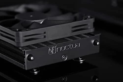 Noctua NH-L9a-AM5 chromax.Black Low Profile CPU Cooler | 92mm Quiet, Compact, AM5 Compatible thumbnail 5