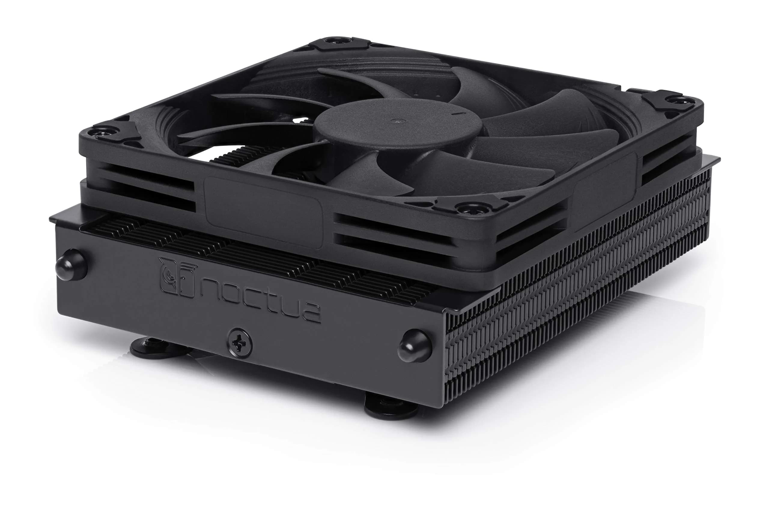 Noctua NH-L9a-AM5 chromax.Black Low Profile CPU Cooler | 92mm Quiet, Compact, AM5 Compatible — Black