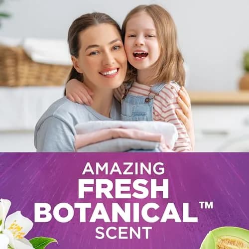 ARM & HAMMER Plus OxiClean with Odor Blasters Liquid Laundry Detergent Fresh Botanical 2.97 L (100.5 Fl Oz) | Concentrated Formula for Tough Odors & Stains thumbnail 4