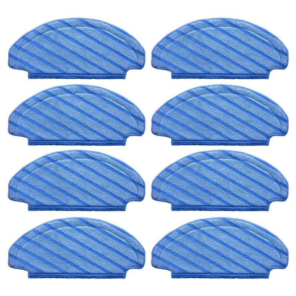neutop Washable Mop Pads for Ecovacs Deebot T8 N8 N10 Series | Reusable Microfiber Replacement Pads - main product image