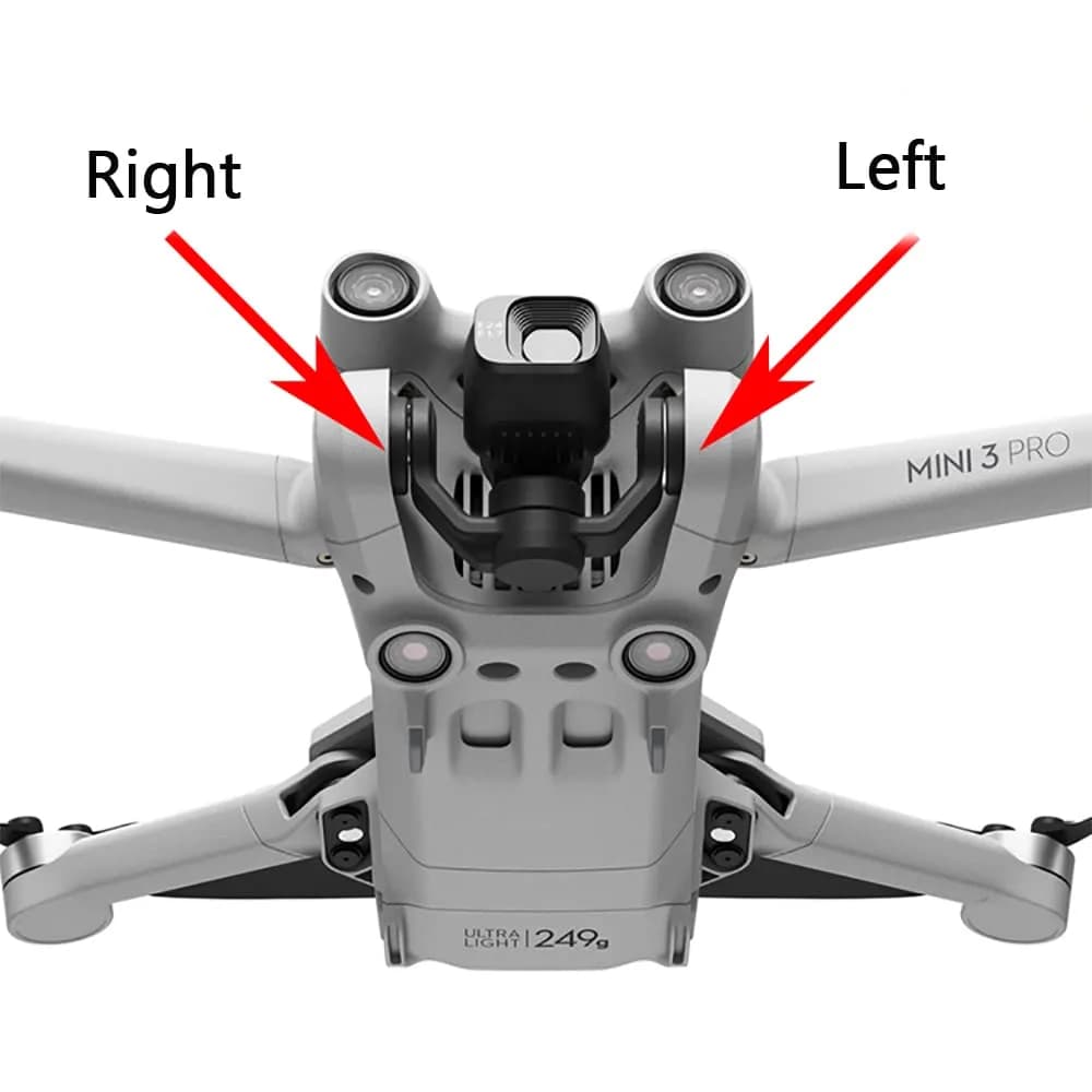 iMusk Replacement Gimbal Dampers for DJI Mini 3 Pro & Mini 4 Pro Drones (2 Pairs) | Vibration Absorption Cushion - view 4