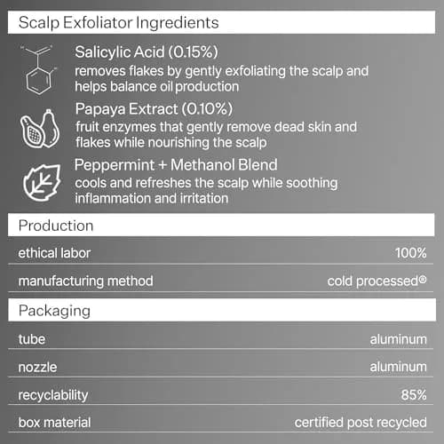 ACT+ ACRE Salicylic Acid Scalp Exfoliator 2 fl oz | Gentle Oil & Flake Removal for Oily Scalp thumbnail 7
