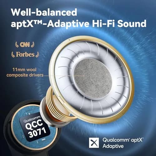 EarFun Air Pro 3 Noise Cancelling Wireless Earbuds | Qualcomm aptX Adaptive, 45H Playtime thumbnail 2
