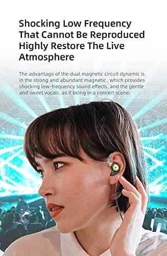 EZ EAR KZ EDX PRO Wired Earbuds in Ear Monitor 10mm Deep Bass | HiFi Sound, Detachable Cable, Comfortable Fit thumbnail 4