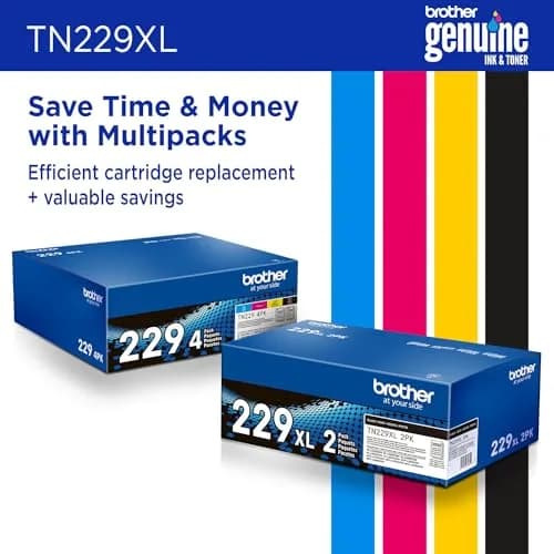 Brother Genuine TN229XLY Yellow High Yield Toner Cartridge | 2,300 Pages thumbnail 6