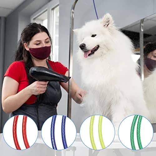 Chunful Dog Grooming Loop Noose 62cm | Waterproof Restraint Loop for Pet Bathing & Grooming thumbnail 7