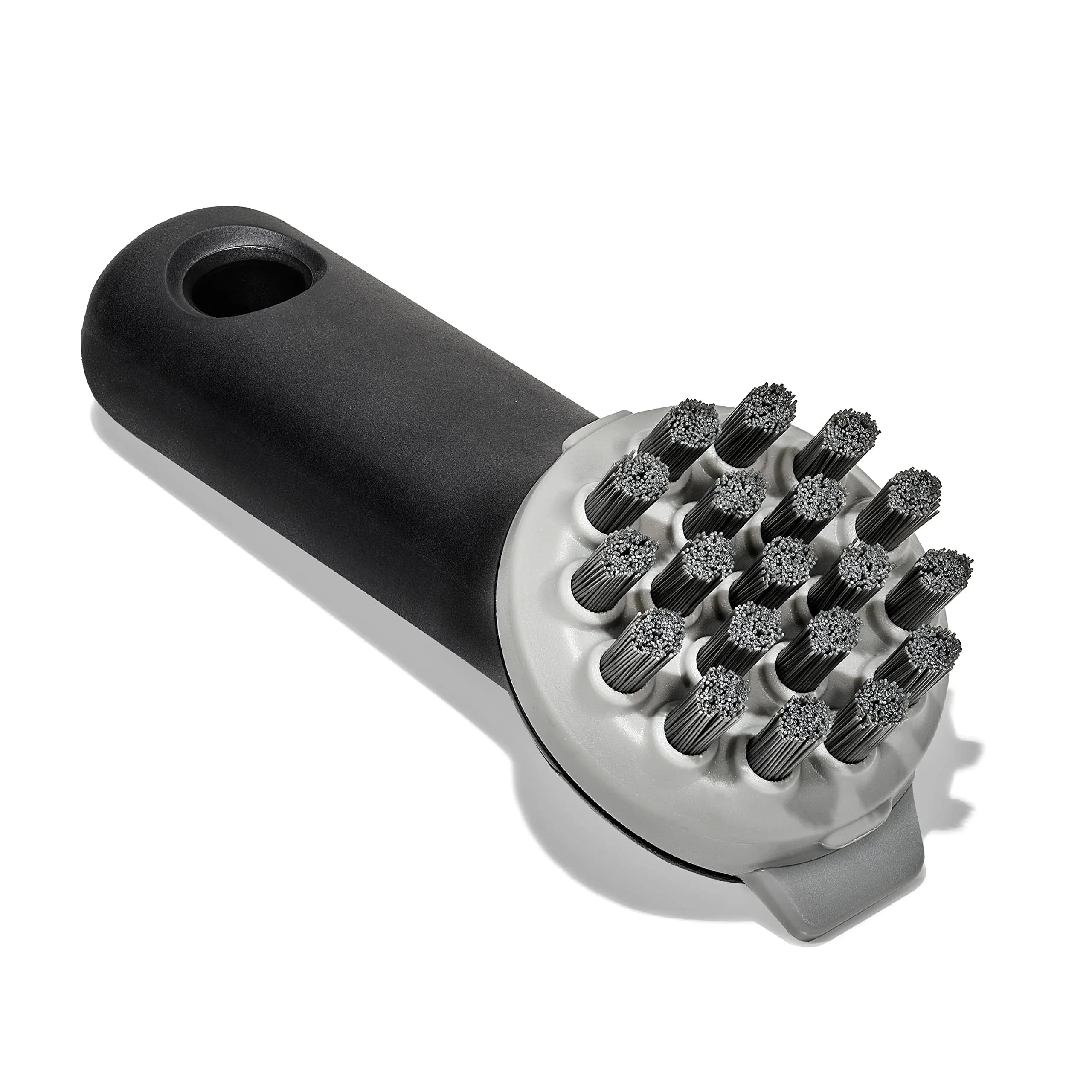 OXO Good Grips Cast Iron Scrub Brush | Gentle for Non-Stick & Heavy Duty for Cast Iron (1 EA) - main product image