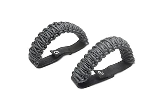 HAVOC OFFROAD Paracord Grab Handles for Ford Bronco | Heavy Duty Nylon, Black, Pair | HFB-08-004 | 2021-2025 Bronco thumbnail 1