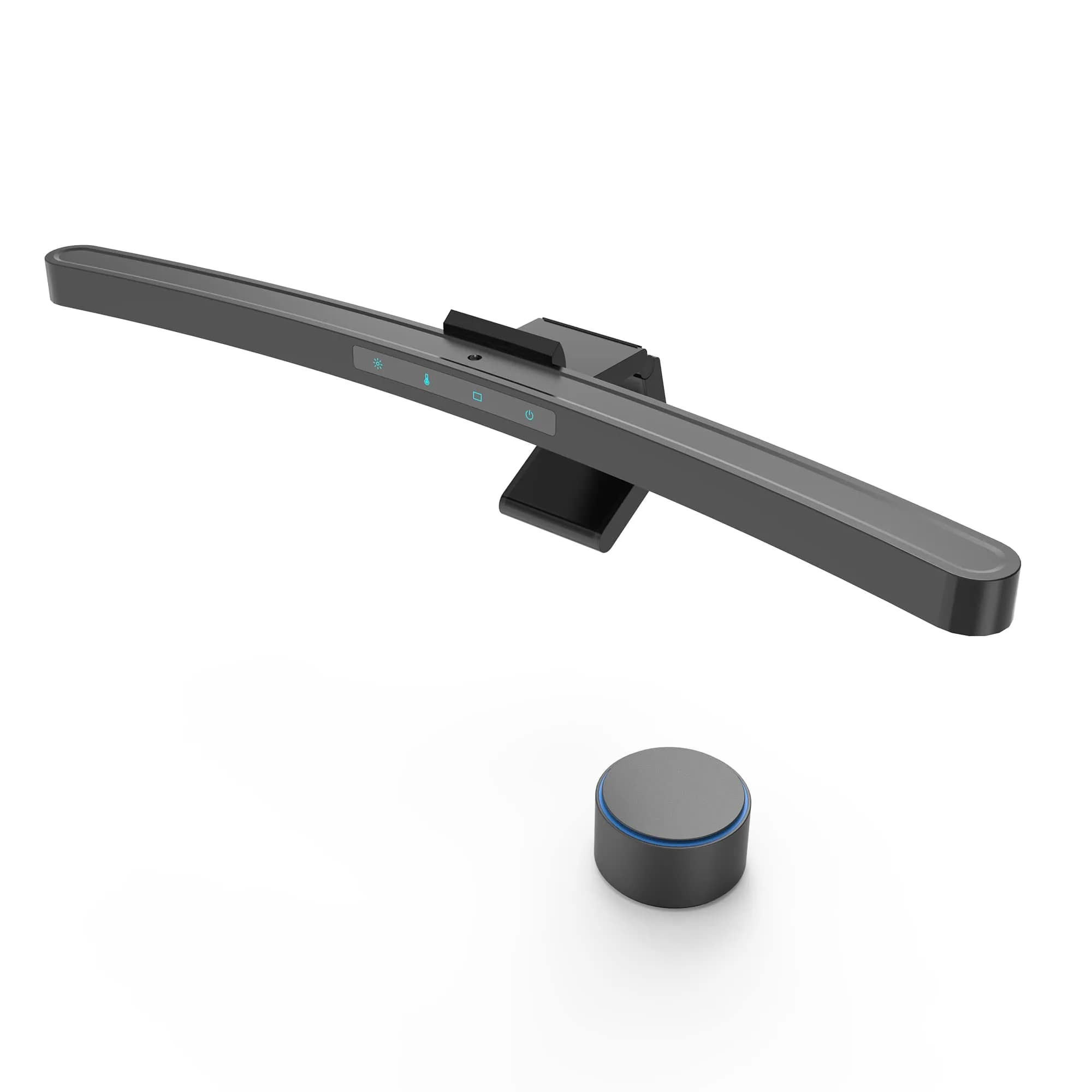 ONWAY Curved Monitor Light Bar with Wireless Remote, Black 42cm (16.5 inches) | Eye-Care Screen Lighting for Home Office - main product image