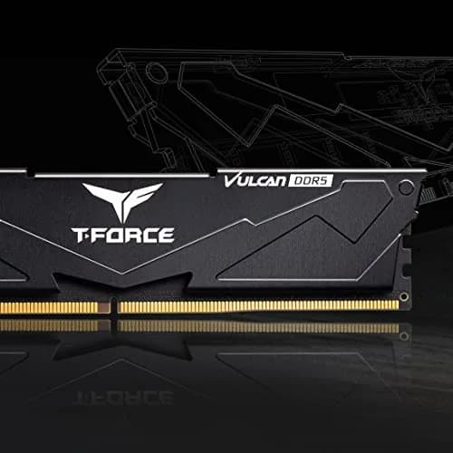 TEAMGROUP T-Force Vulcan DDR5 32GB (2x16GB) 6000MHz CL38 Desktop RAM | XMP 3.0 Ready thumbnail 8