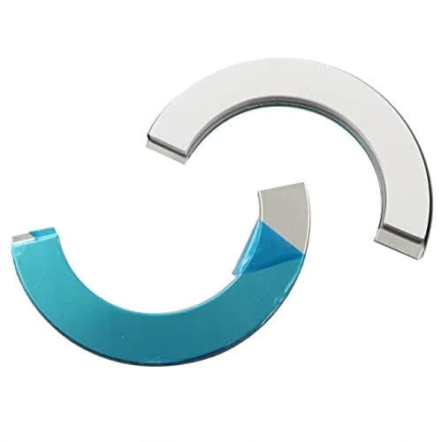 PZRT 2pcs Wall Split Flange 101mm Stainless Steel | Rust-Resistant Pipe Cover for Pipes thumbnail 5