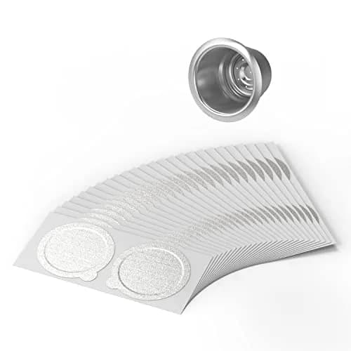 Triplot Reusable Coffee Pods for Nespresso OriginalLine (1 Capsule + 50 Lids) | Stainless Steel Filter thumbnail 3