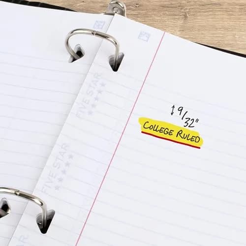 Five Star Reinforced College Ruled Loose Leaf Paper 8.5" x 11" | Lasts All Year, Fights Ink Bleed thumbnail 5