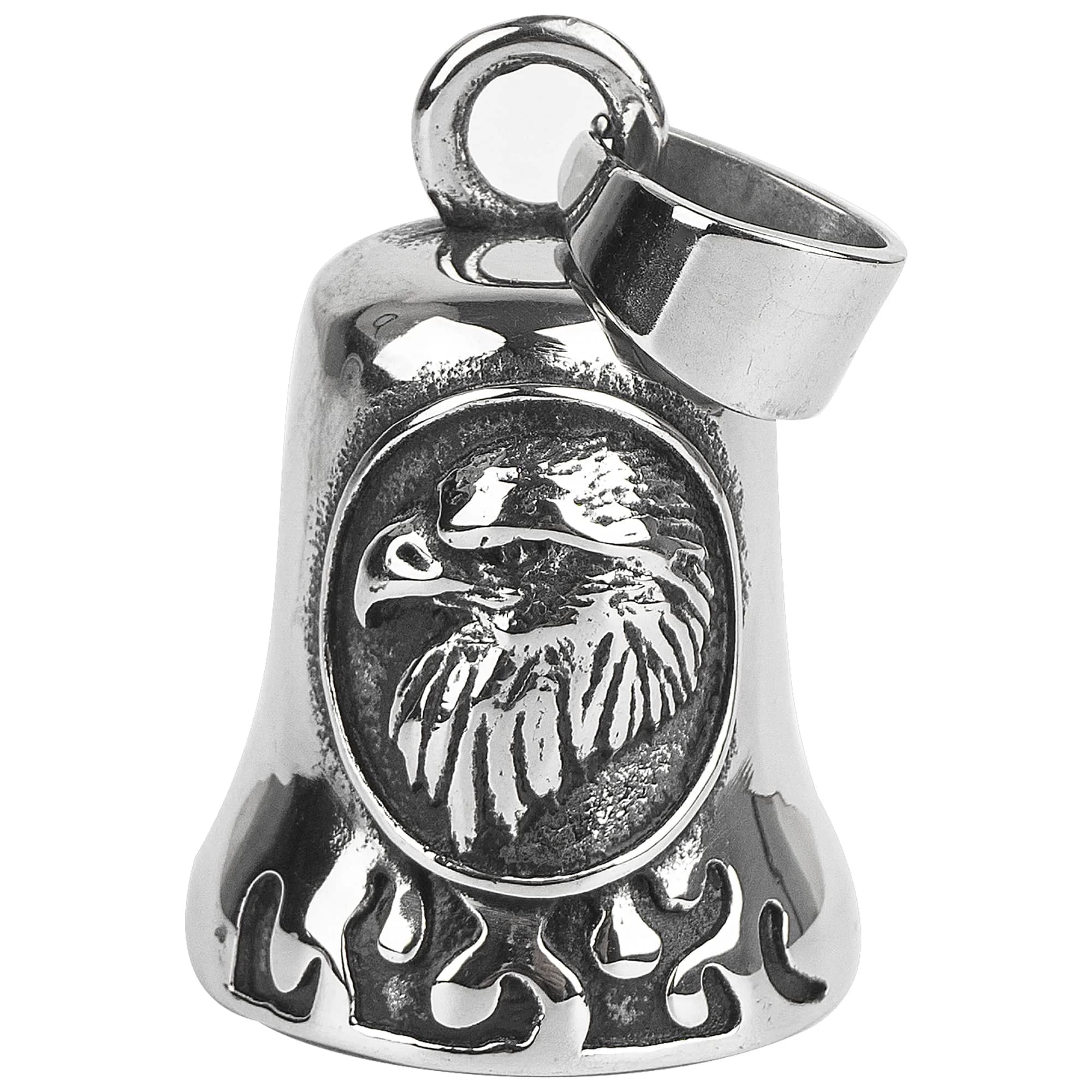 Omoojee Eagle Bell for Luck & Safe Drive | Metal Motorcycle & Bicycle Accessory — Eagle