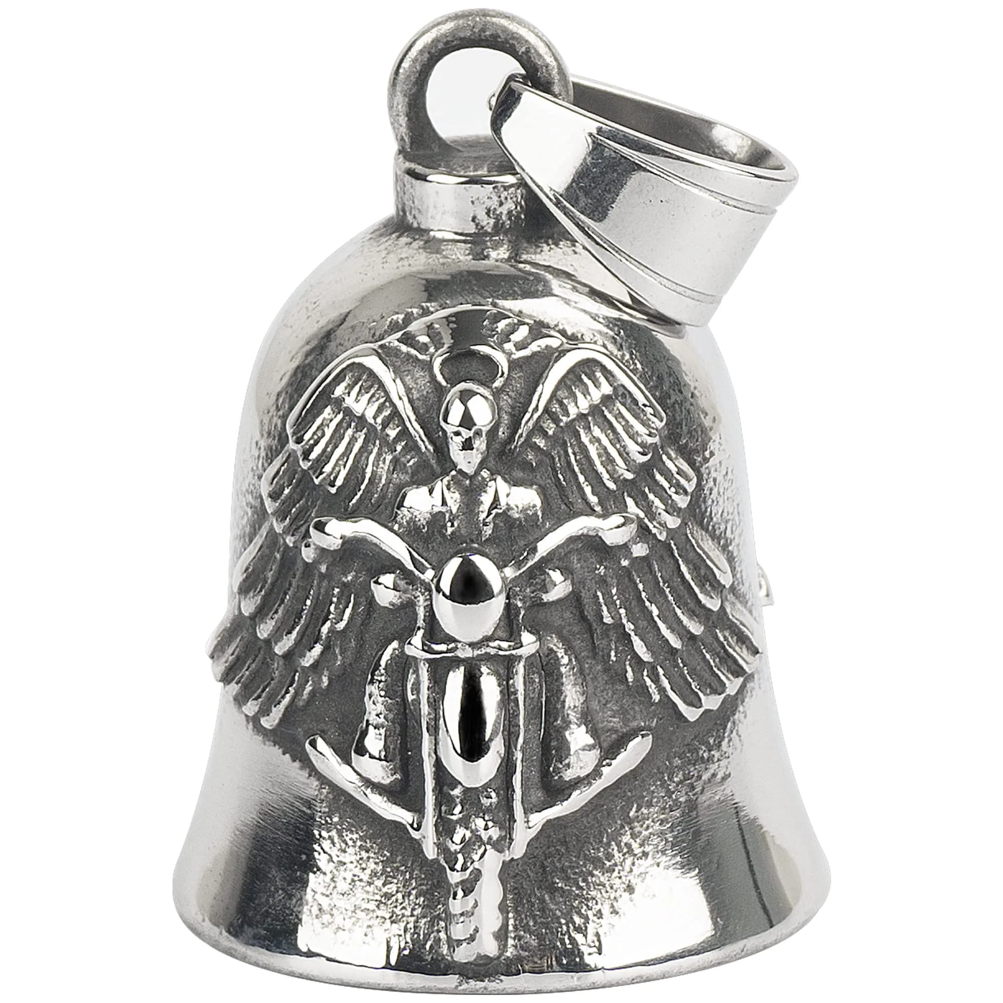 Omoojee Eagle Bell - Rider with Wings Design for Motorcycle & Bicycle Luck & Safe Drive - main product image