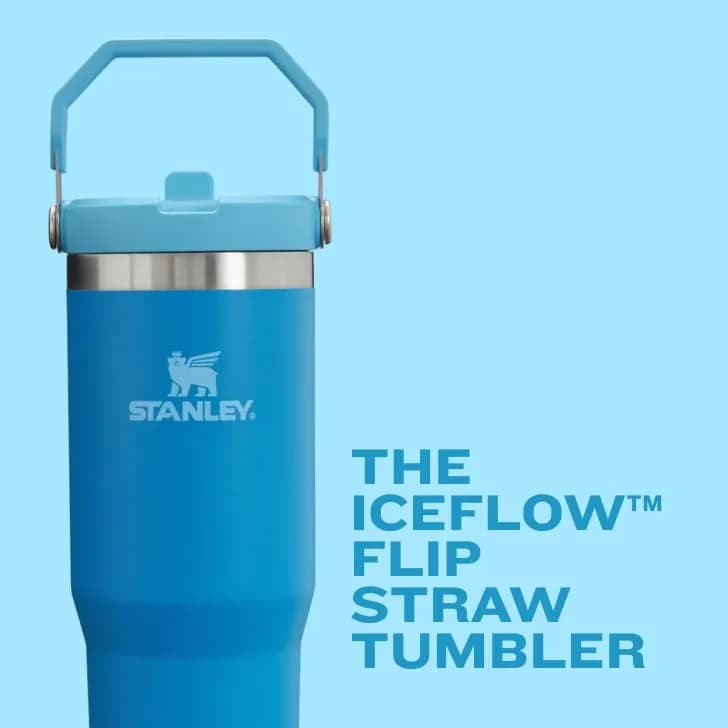 STANLEY IceFlow 2.0 Flip Straw Tumbler, 20 oz (590 ml) | Sip Faster, Spill Less - view 4