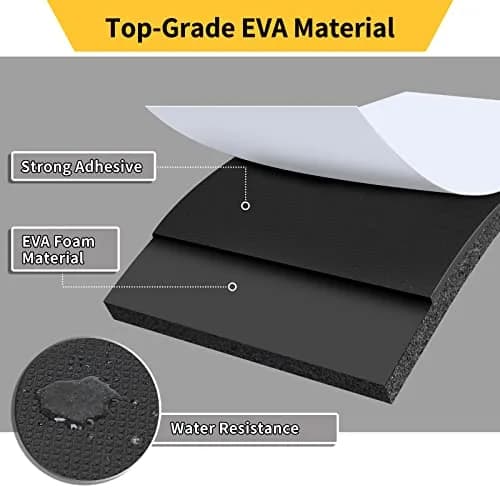 PICK FOR LIFE Garage Wall Protector, 2 Rolls 79"x8"x0.25" EVA Foam Bumper Guard | Protects Car Doors from Scratches thumbnail 5