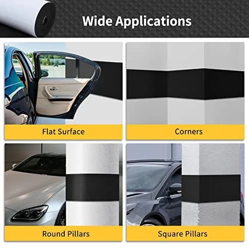 PICK FOR LIFE Garage Wall Protector, 2 Rolls 79"x8"x0.25" EVA Foam Bumper Guard | Protects Car Doors from Scratches thumbnail 8