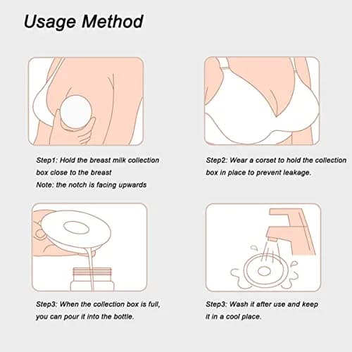 Zdolmy Breast Shells with Plugs, 2 Count (60ml) | Protects Sore Nipples, Collects Leaks thumbnail 6