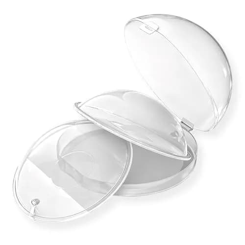 Zdolmy Breast Shells with Plugs, 2 Count (60ml) | Protects Sore Nipples, Collects Leaks thumbnail 1