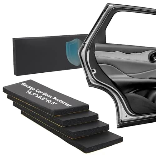 PICK FOR LIFE Garage Wall Protector 4 Pack 42cm (16.5") x 13.4cm (5.3") x 2cm (0.8") | Protects Car Doors from Scratches & Dents thumbnail 1