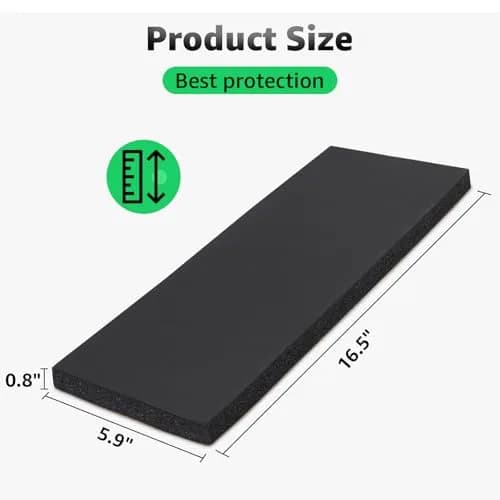 PICK FOR LIFE Garage Wall Protector 4 Pack 42cm (16.5") x 13.4cm (5.3") x 2cm (0.8") | Protects Car Doors from Scratches & Dents thumbnail 3
