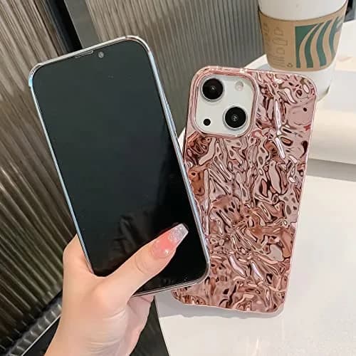ekoneda Compatible for iPhone 14 Plus Case 6.7Inch | Sparkly Designer Soft Cover for Women thumbnail 5