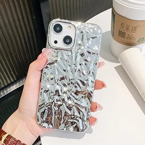 ekoneda Compatible for iPhone 14 Plus Case 6.7Inch | Sparkly Designer Soft Cover for Women thumbnail 2