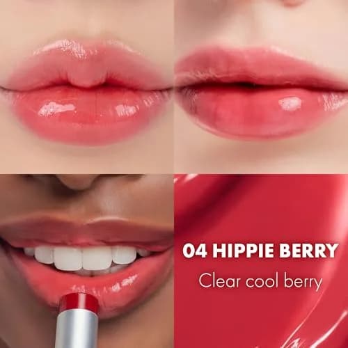 rom&nd Glasting Melting Balm | Tinted Lip Balm | 04 Hippie Berry | 0.12oz thumbnail 3