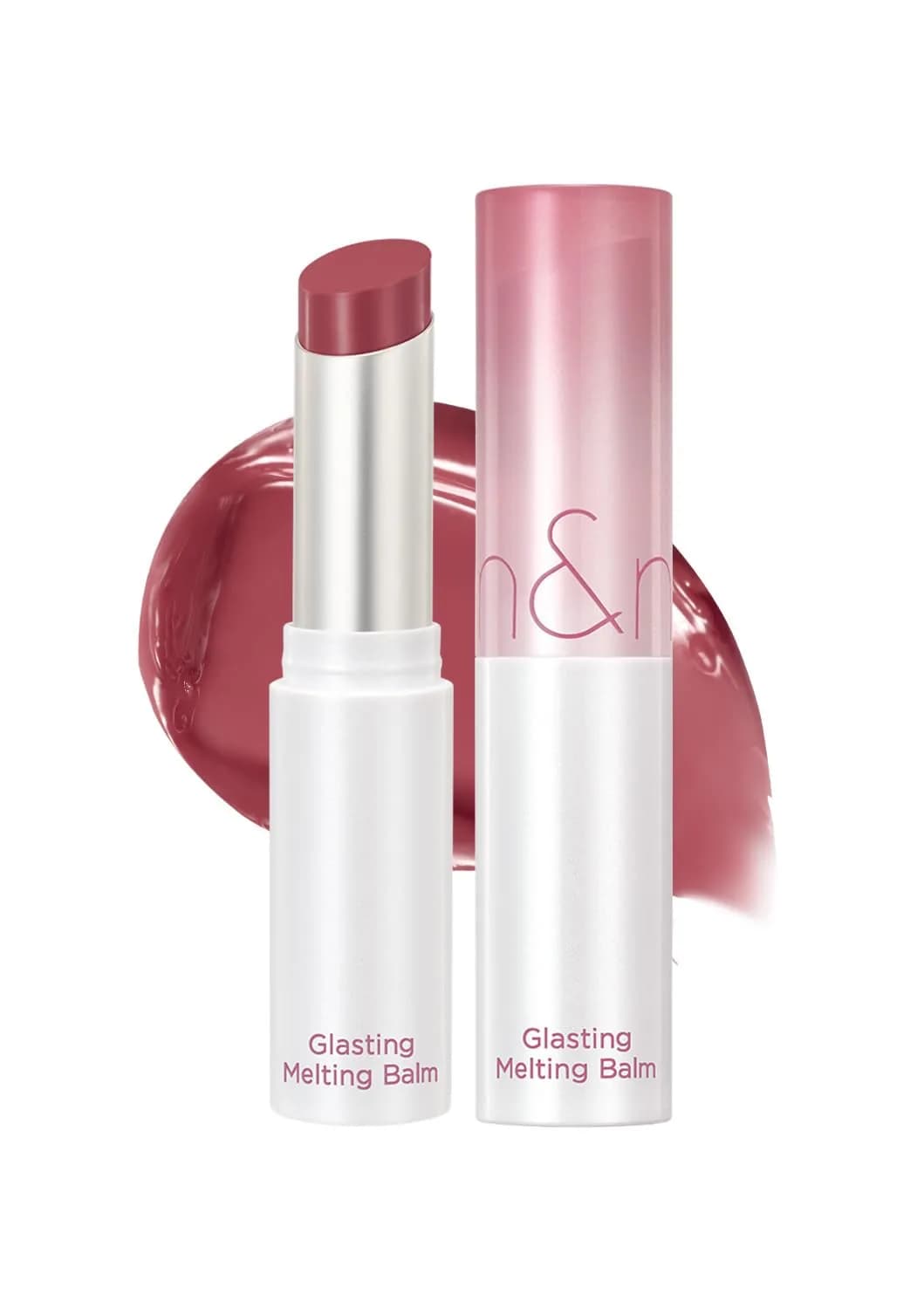 rom&nd Glasting Melting Balm | Tinted Lip Balm | 07 Mauve Whip | 0.12oz | Hydrating, Long-Lasting Moisture - main product image